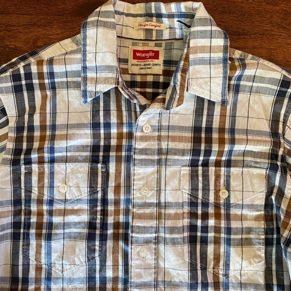 Wrangler long sleeve button down